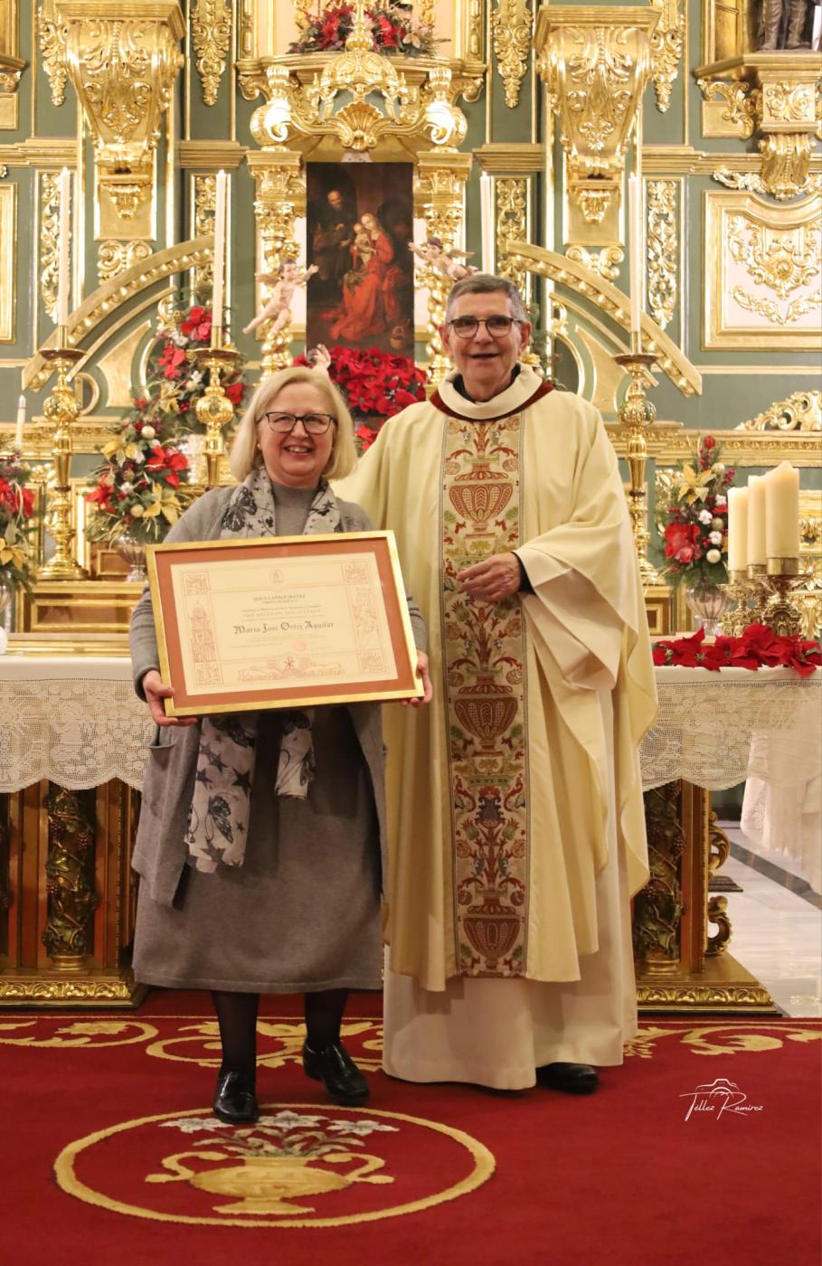 Entrega Medalla Pro Ecclesia Malacitana a María José Ortizx Aguilar // MARIO ALFONSO TELLEZ