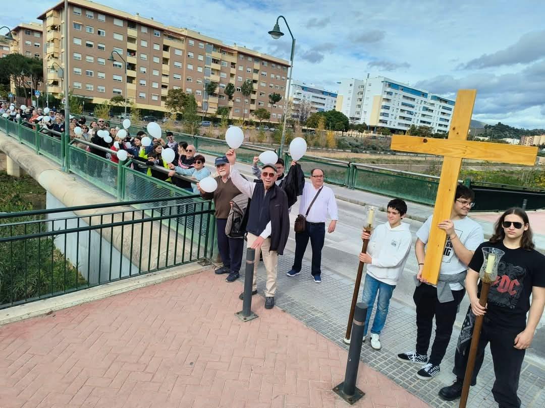 Marcha por la Paz del arciprestazgo de Cristo Rey