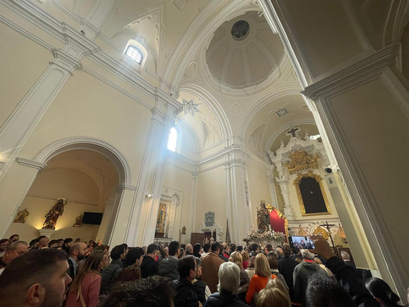 La Victoria, en la parroquia de Nuestra Señora del Carmen (El Perchel)