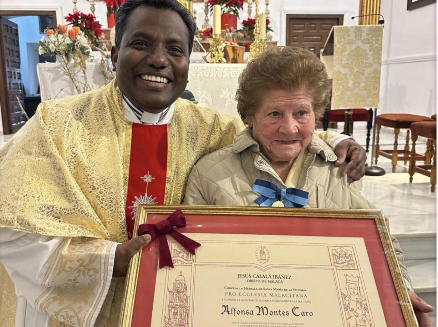 Alfonsa Montes: «Nunca me ha pesado ponerme al servicio de mi parroquia»