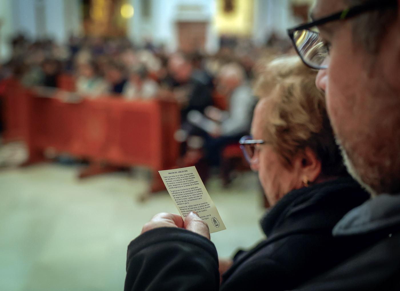 El arciprestazgo de San Cayetano peregrina a la Catedral por el Jubileo