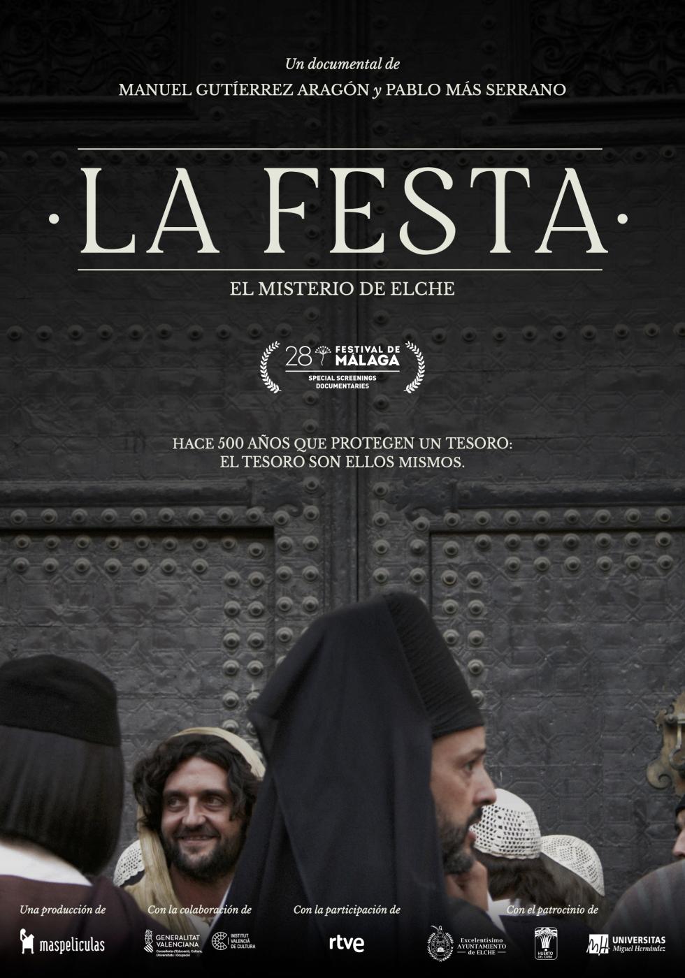 Cartel de la pel&iacute;cula La Festa, sobre el Misteri de Elche