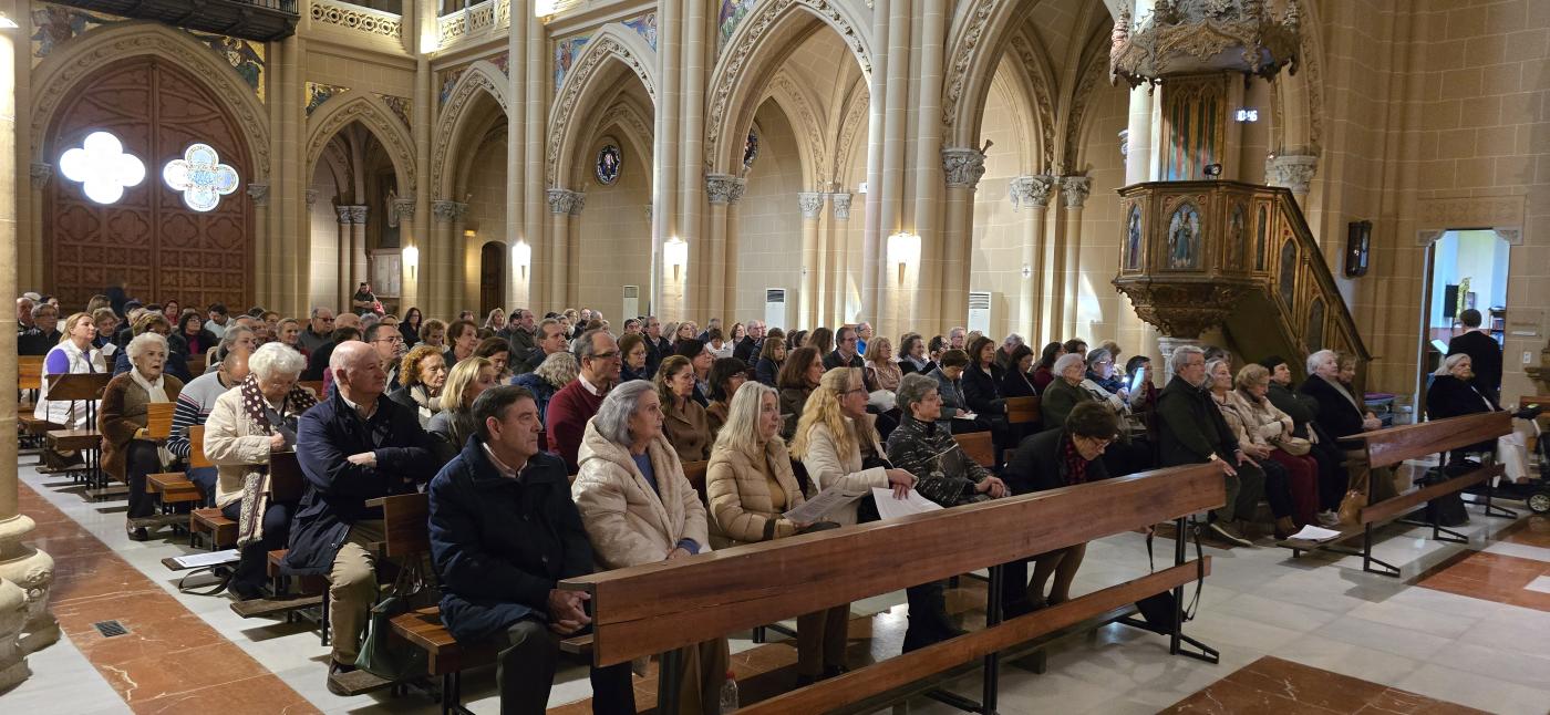 El Jubileo fue el hilo conductor del retiro de Cuaresma para los Laicos