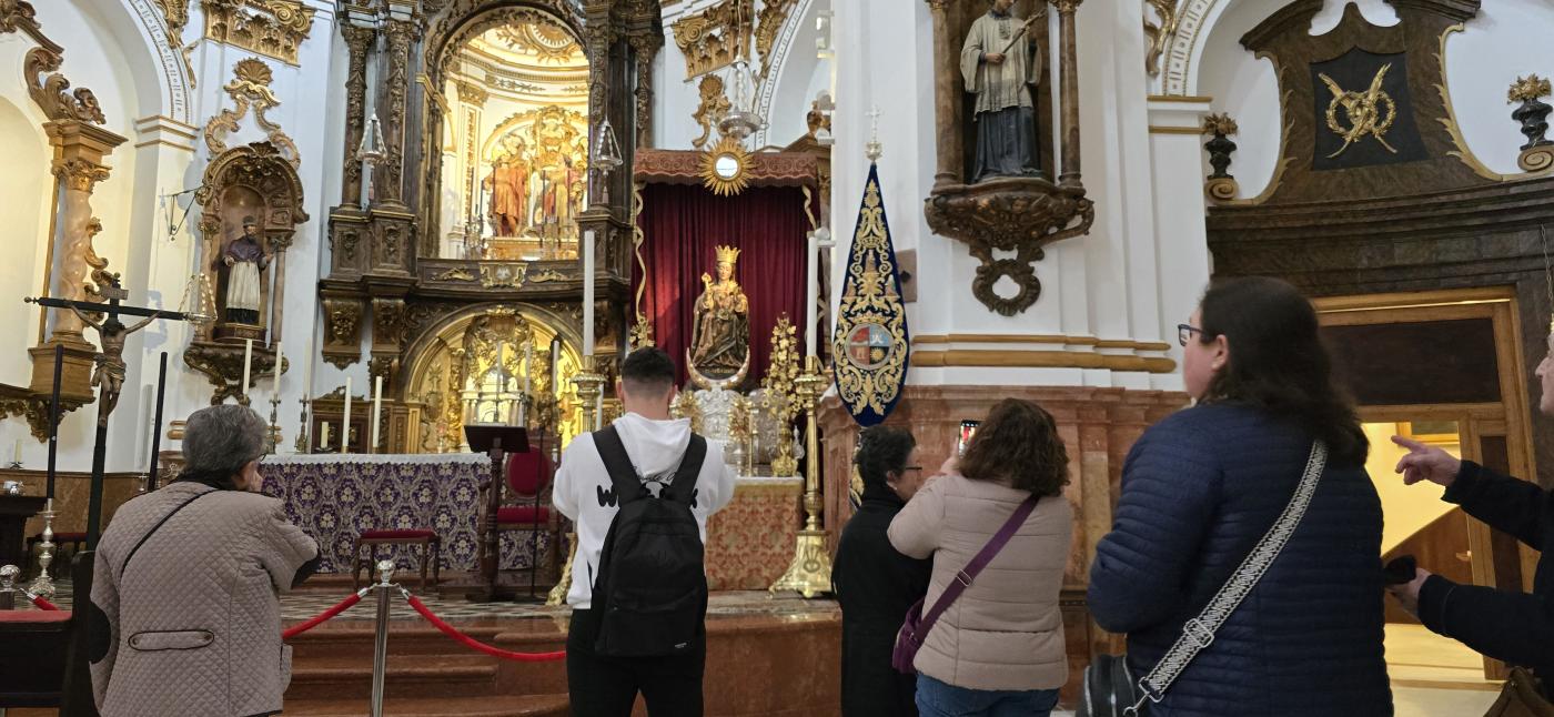 Marzo y abril, la Virgen de la Victoria en los Mártires