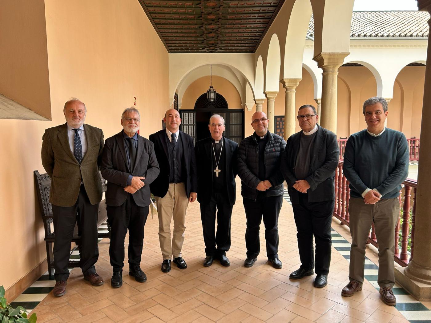 Juramento y profesión de fe del vice-canciller, Alejandro Luque Torres