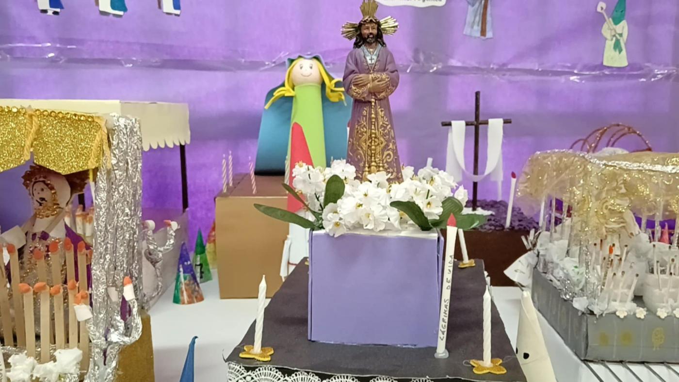 En el CEIP Mar Argentea, de Torremolinos, se vive la Semana Santa