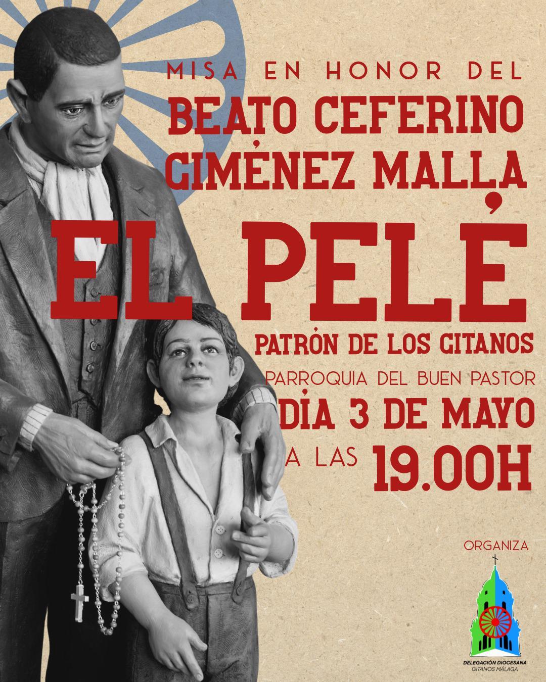 Pastoral Gitana celebra una Misa en honor al beato Ceferino, "El Pelé"