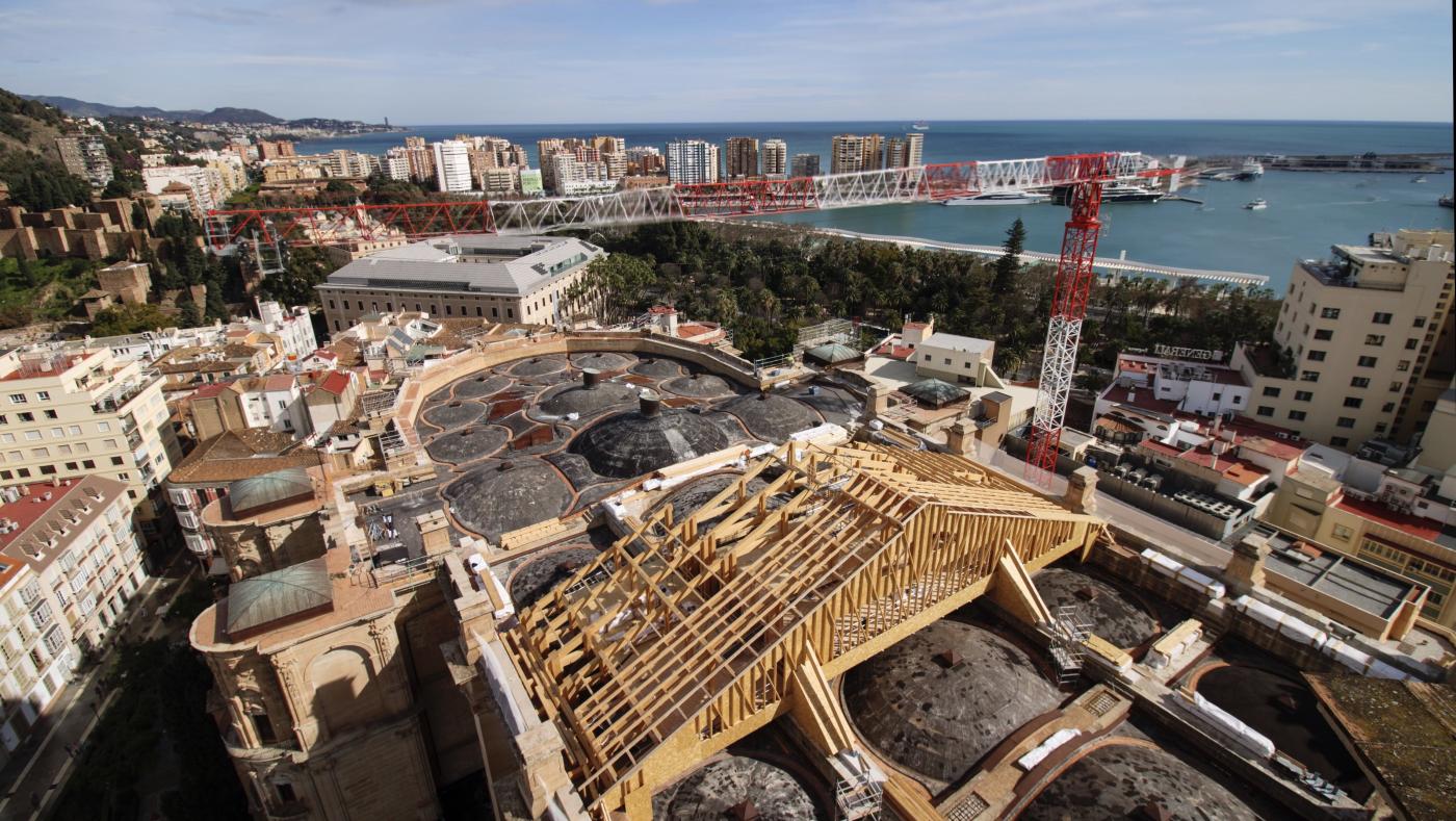 Seis meses de la obra de la Catedral, en un minuto