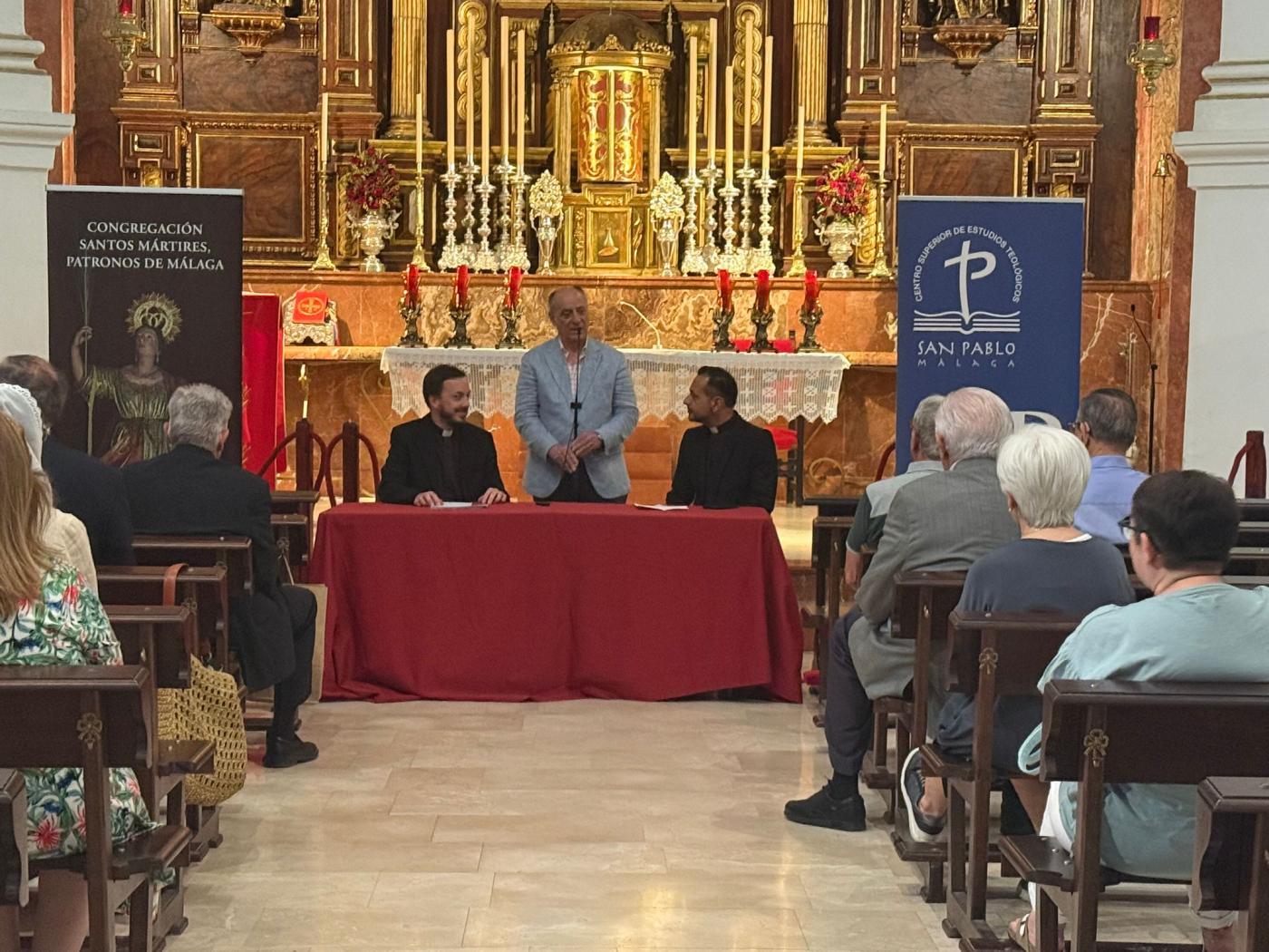 José Miguel Porras, delegado de Infancia y Juventud de la Diócesis de Málaga, presentado por Rafael Vázquez
