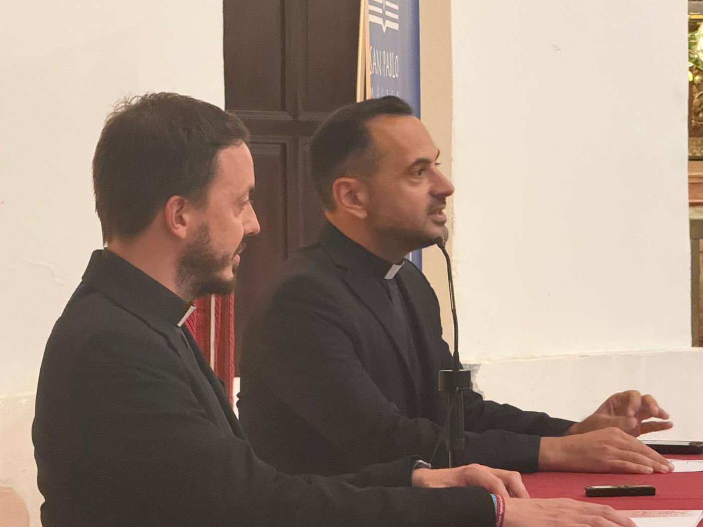 José Miguel Porras, delegado de Infancia y Juventud de la Diócesis de Málaga, presentado por Rafael Vázquez