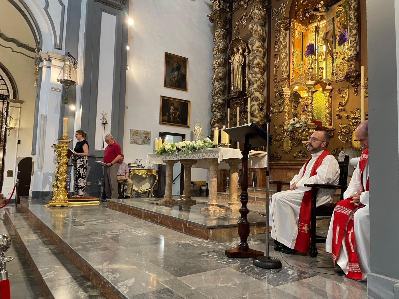 Los laicos peregrinaron juntos a la Catedral en Pentecostés