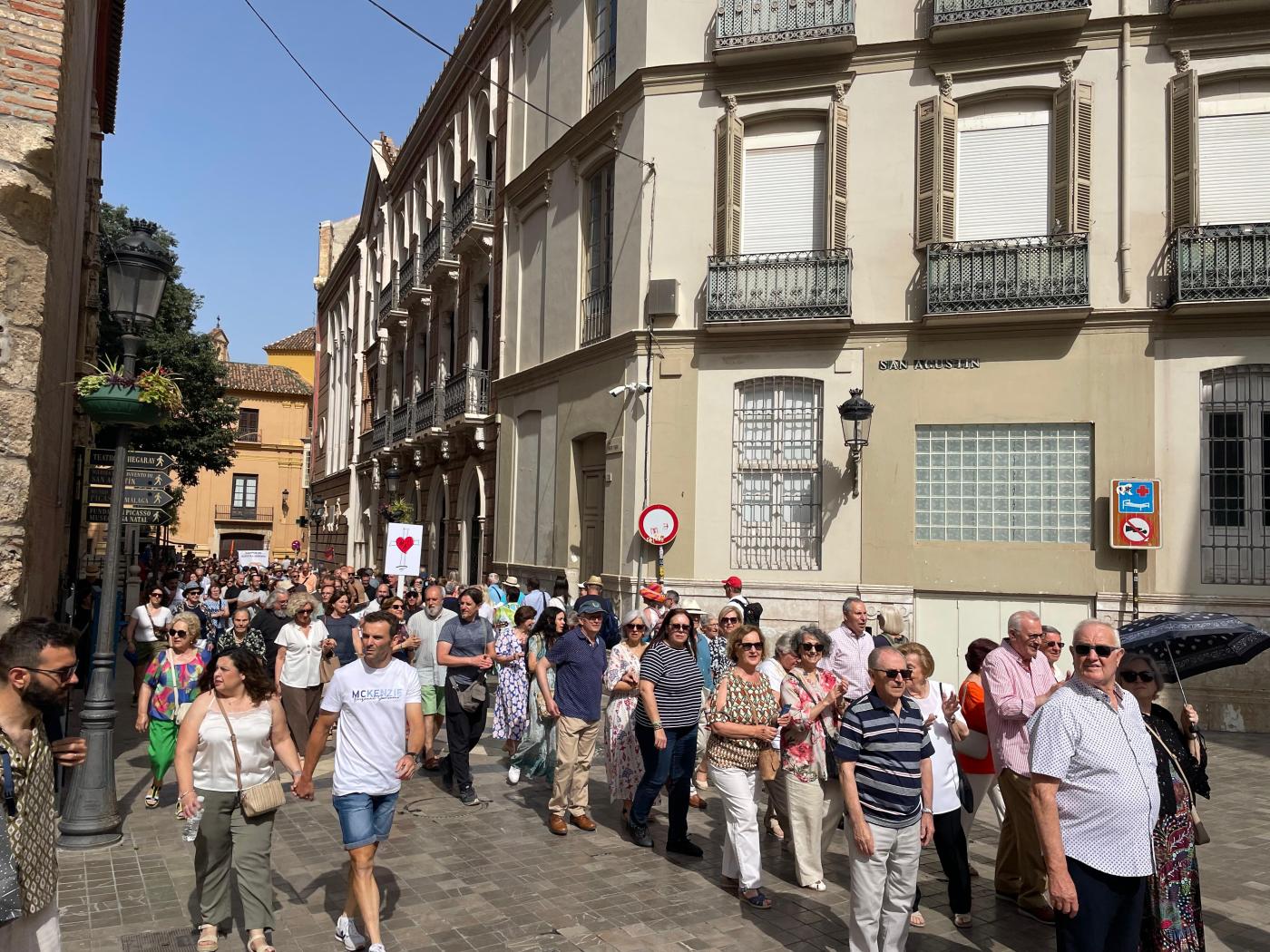Los laicos peregrinaron juntos a la Catedral en Pentecostés