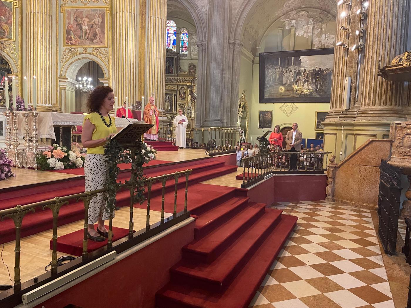 Los laicos peregrinaron juntos a la Catedral en Pentecostés