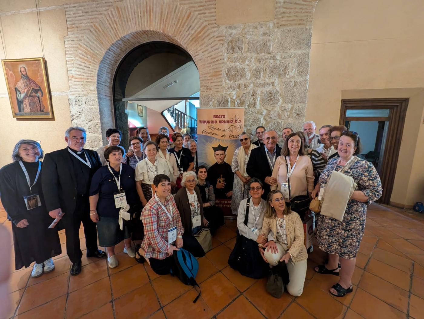Malagueños participantes en el Congreso Internacional del Corazón de Cristo, en Valladolid