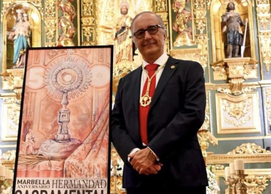 Javier Montero: «500 años de amor y culto a la Eucaristía en nuestra parroquia de Marbella»