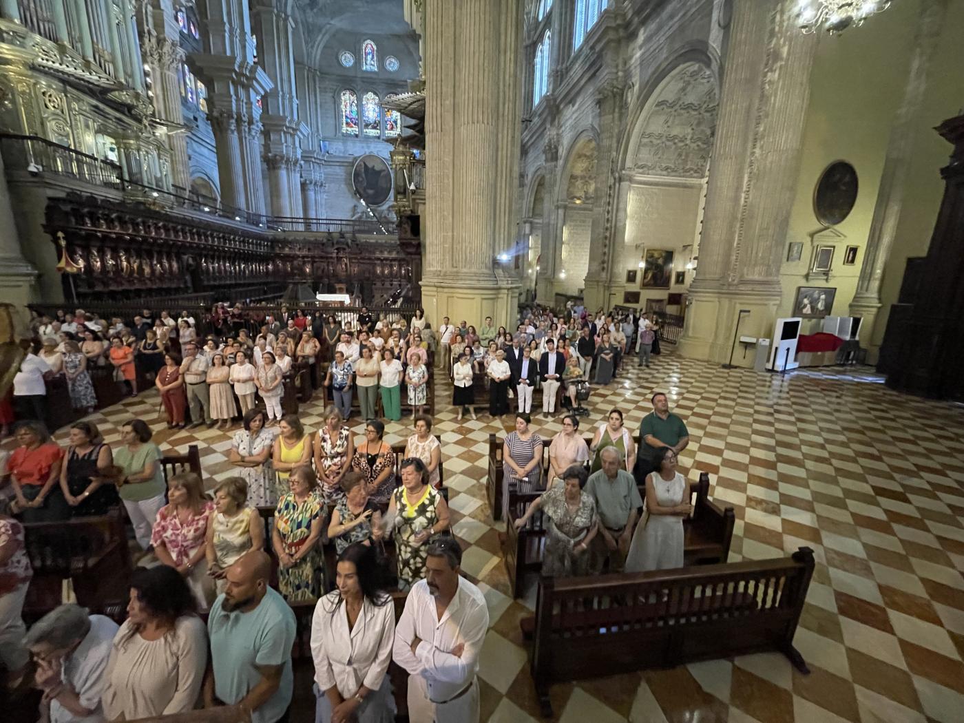 Ordenación sacerdotal de Antonio del Río y José Ignacio Postigo en la Catedral de Málaga // E. LLAMAS