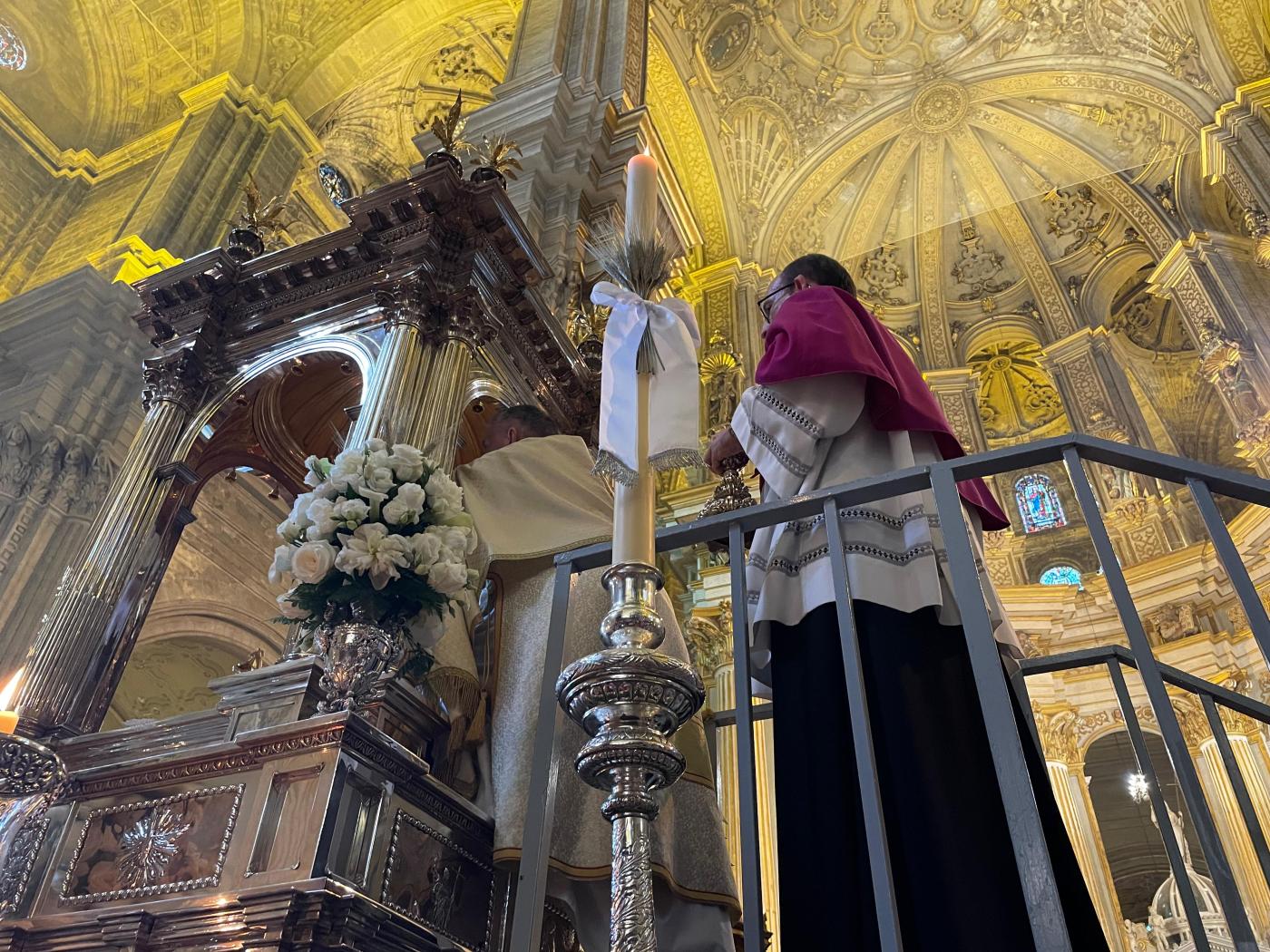 Imágenes de la procesión del Corpus Christi por las calles de Málaga