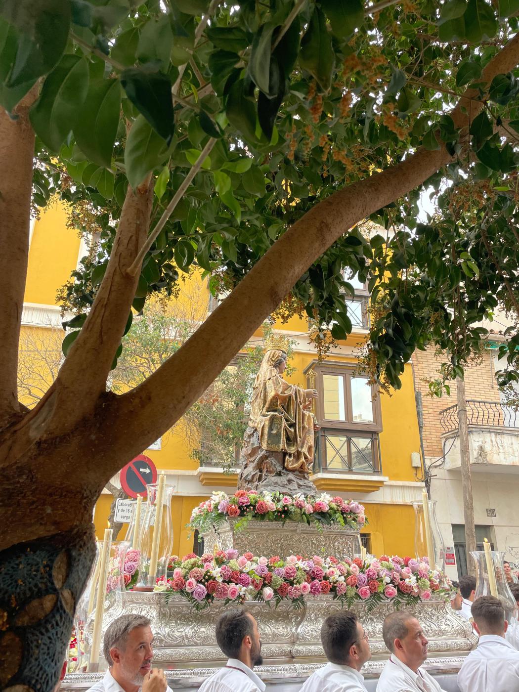 Bajada de Santa María de la Victoria a la Catedral