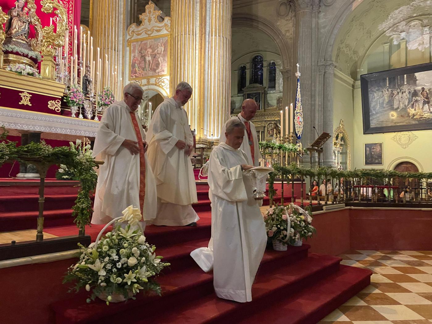 Novena a la Virgen de la Victoria en la Catedral de Málaga