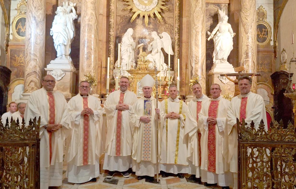 Celebraci&oacute;n de las bodas de plata sacerdotales de seis presb&iacute;teros malague&ntilde;os