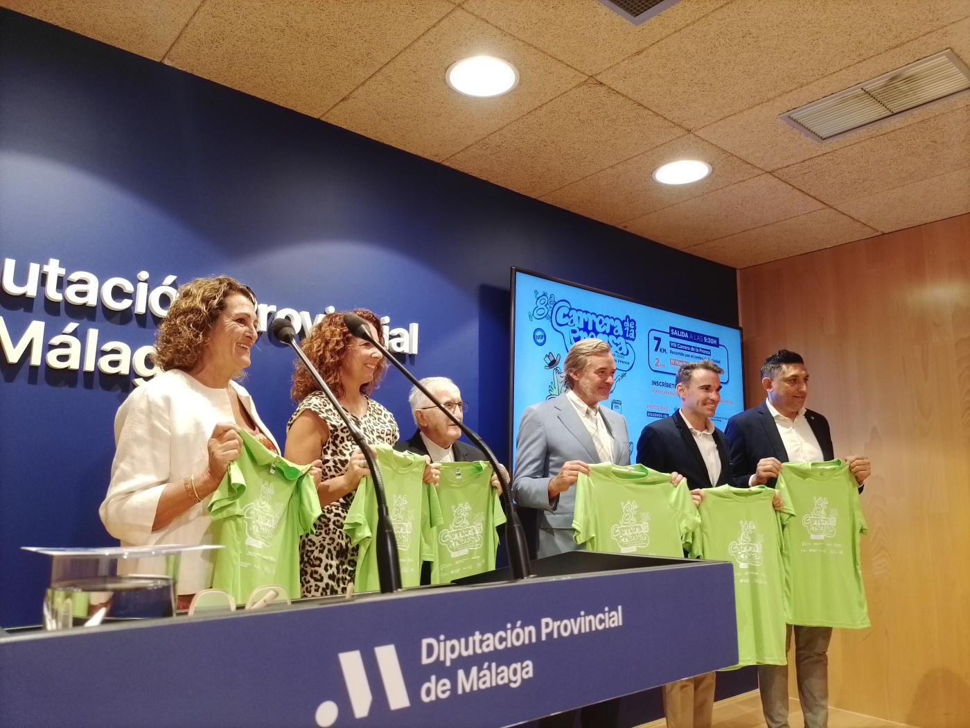 Presentaci&oacute;n de la VIII Carrera de la Prensa, con la participaci&oacute;n de Gabriel Leal en representaci&oacute;n del Cotolengo