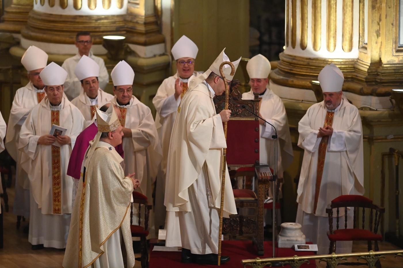 Toma de posesi&oacute;n de Mons. Jos&eacute; Antonio Satu&eacute; como Obispo de M&aacute;laga