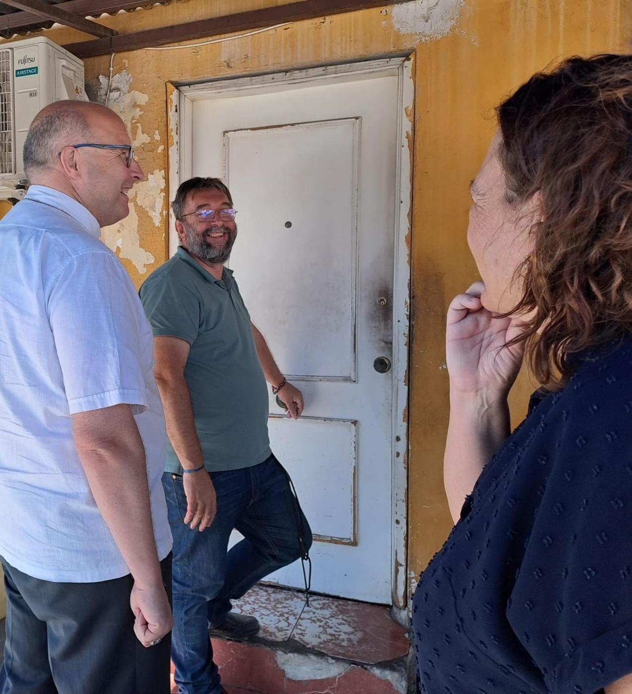 Mons. Satué en Asperones