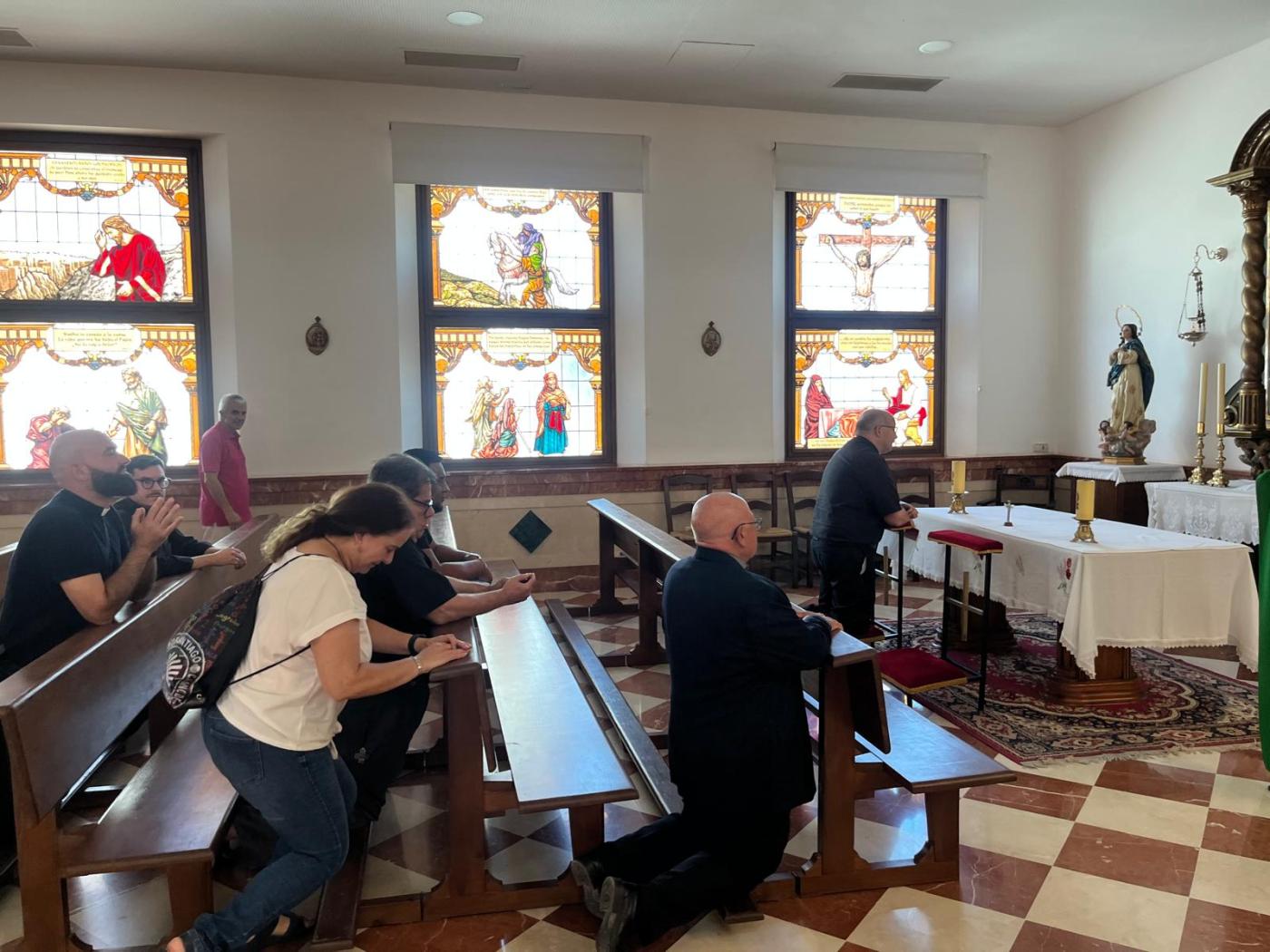 Visita del Obispo al clero de los arciprestazgos de Álora y Coín