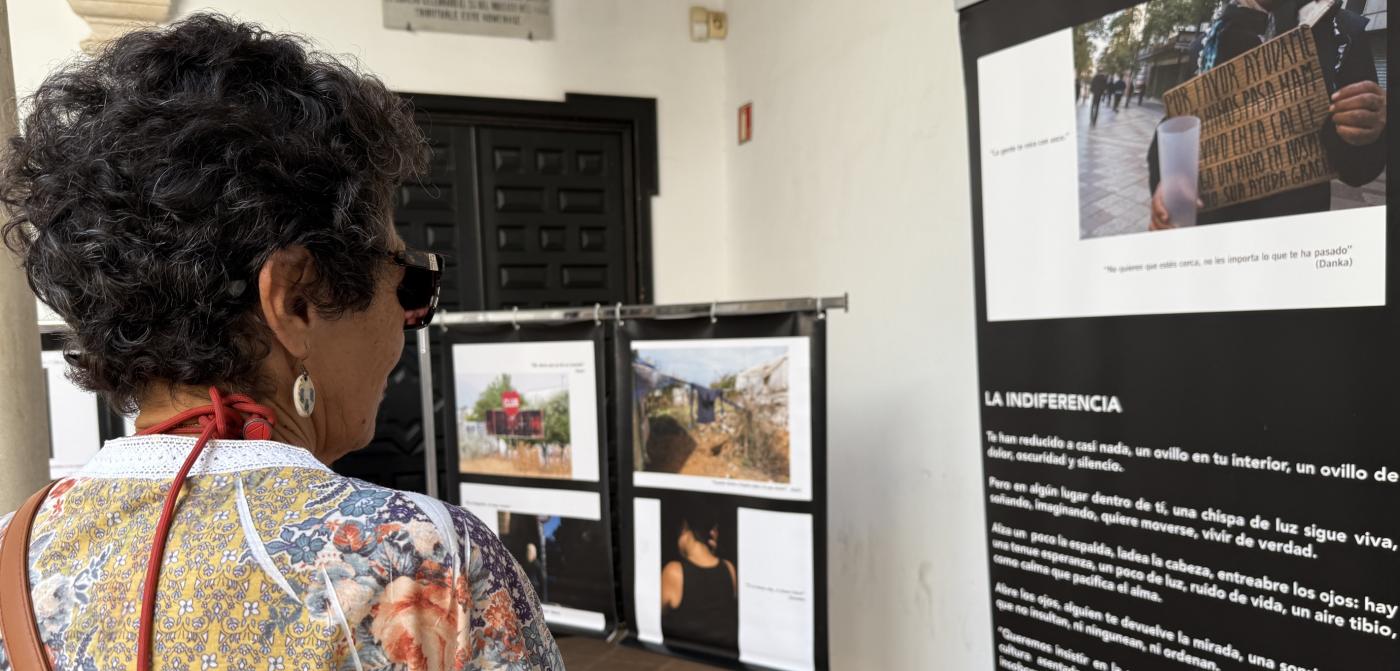 Último día para visitar la exposición sobre la trata de personas