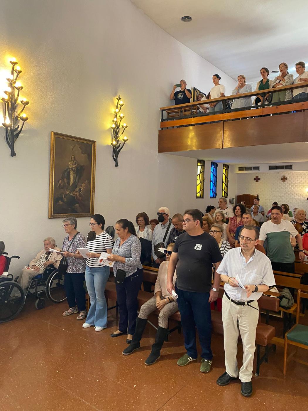 Los centros de Cáritas peregrinan unidos por la esperanza