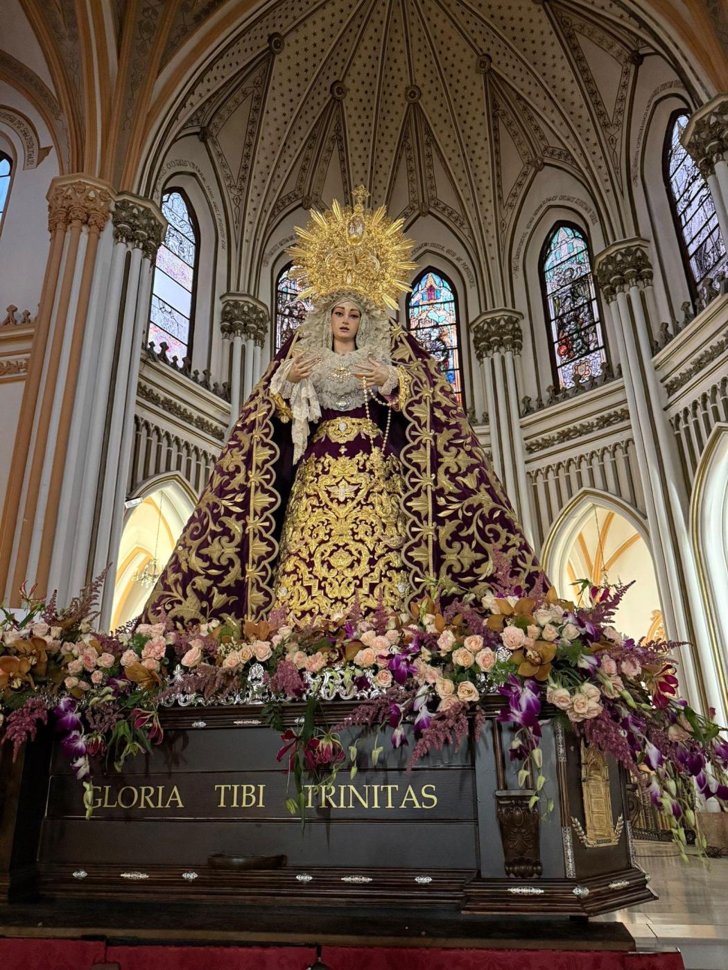 25 aniversario de la coronación canónica de María Santísima de la Trinidad. Cofradía de Nuestro Padre Jesús Cautivo (Málaga)