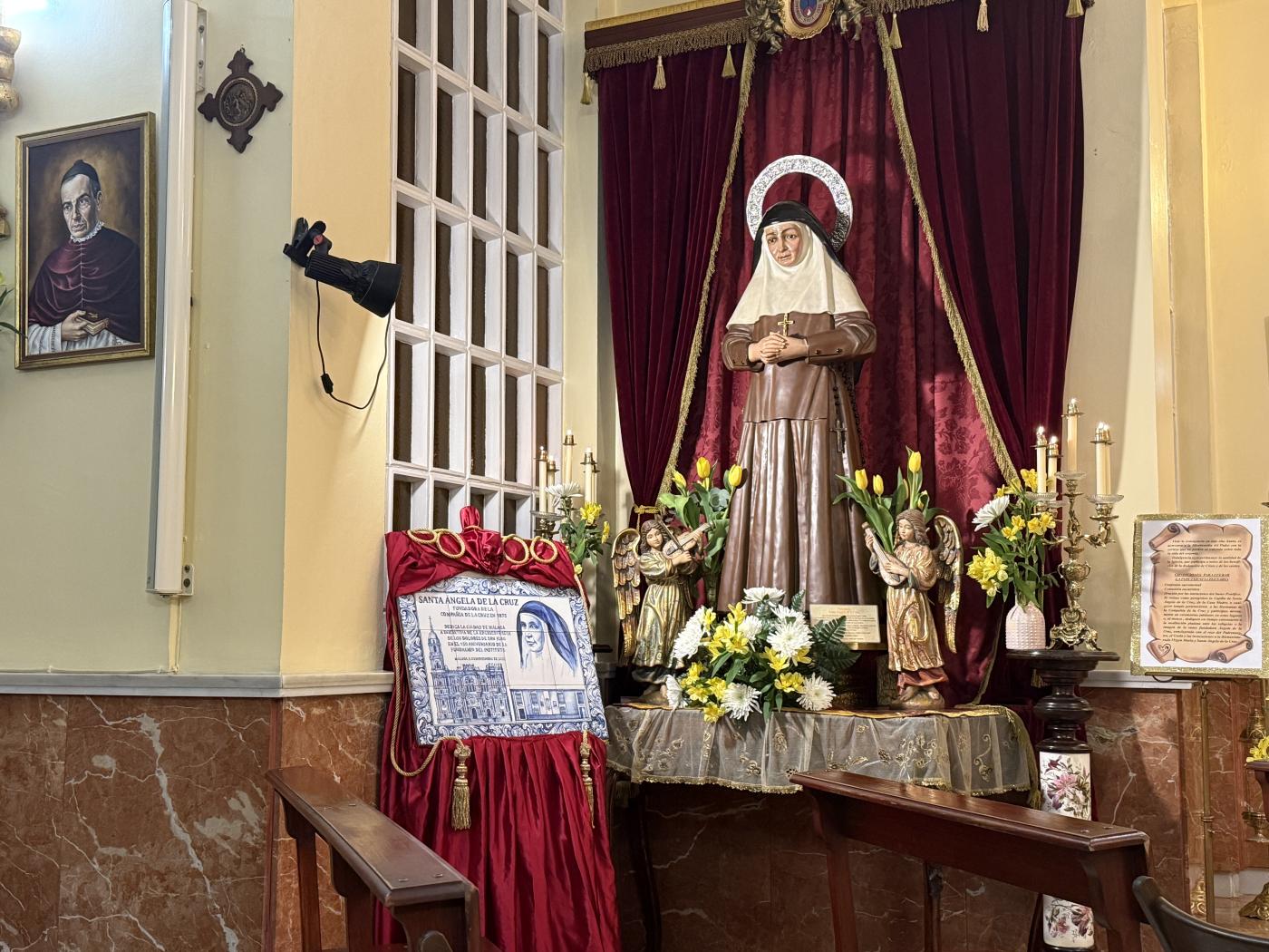 Santa Ángela de la Cruz tendrá una calle en Málaga