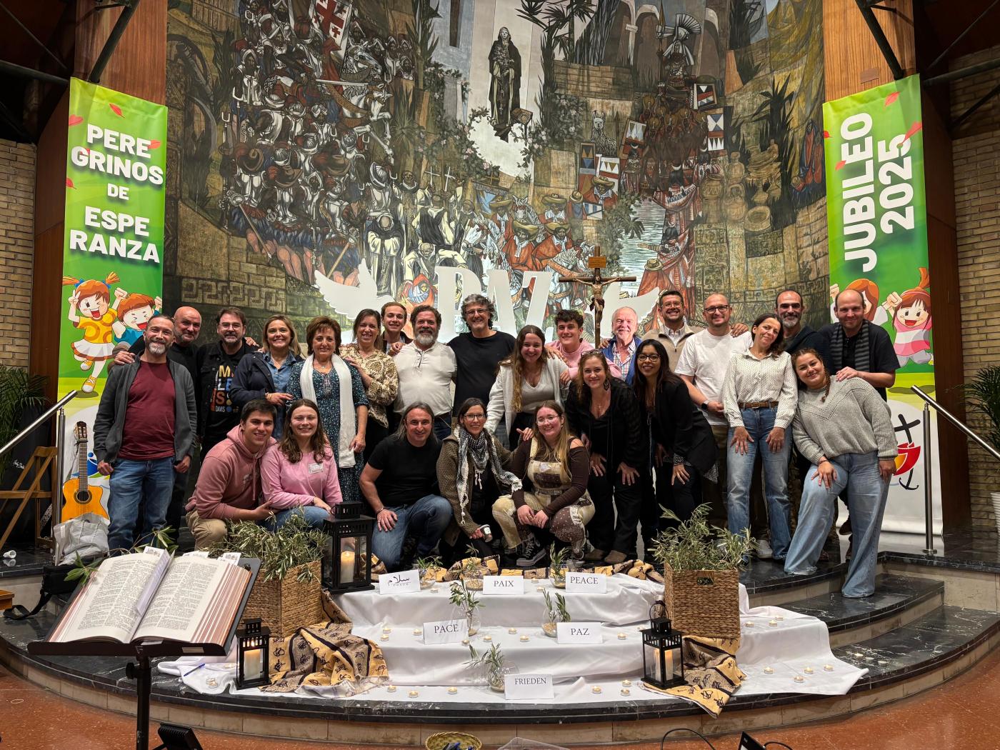 Los Músicos Católicos hicieron vibrar a los participantes en la vigilia de música y oración por la paz