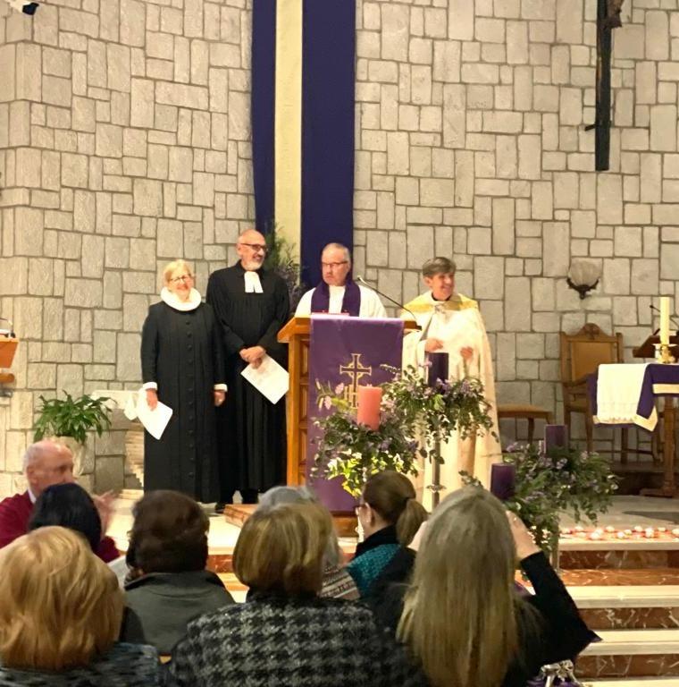 La unidad de los cristianos en Navidad y la llegada de la Luz de la Paz de Belén, en El Espejo