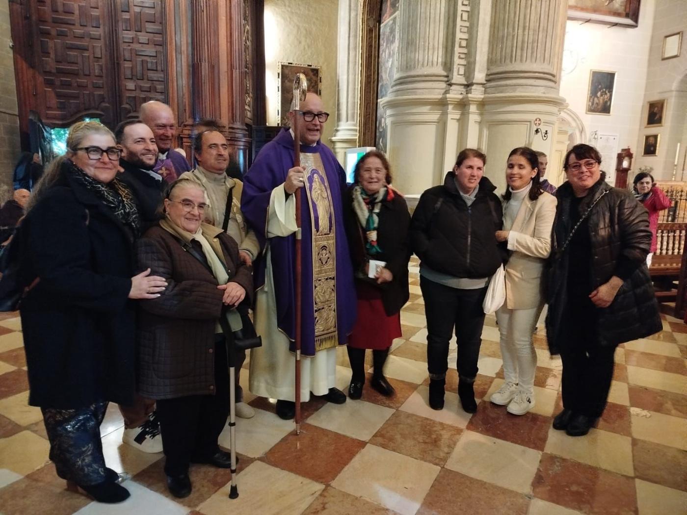 D. José Antonio Satué a las personas con discapacidad: «Sois Iglesia, la Iglesia os necesita»