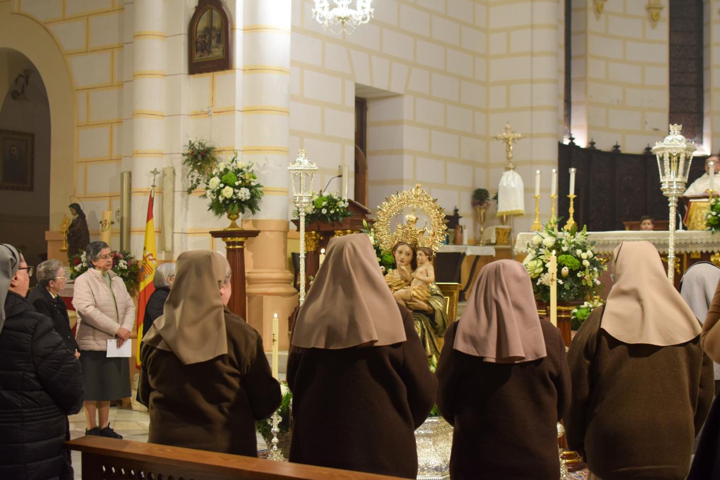Los niños de Melilla, ante la patrona