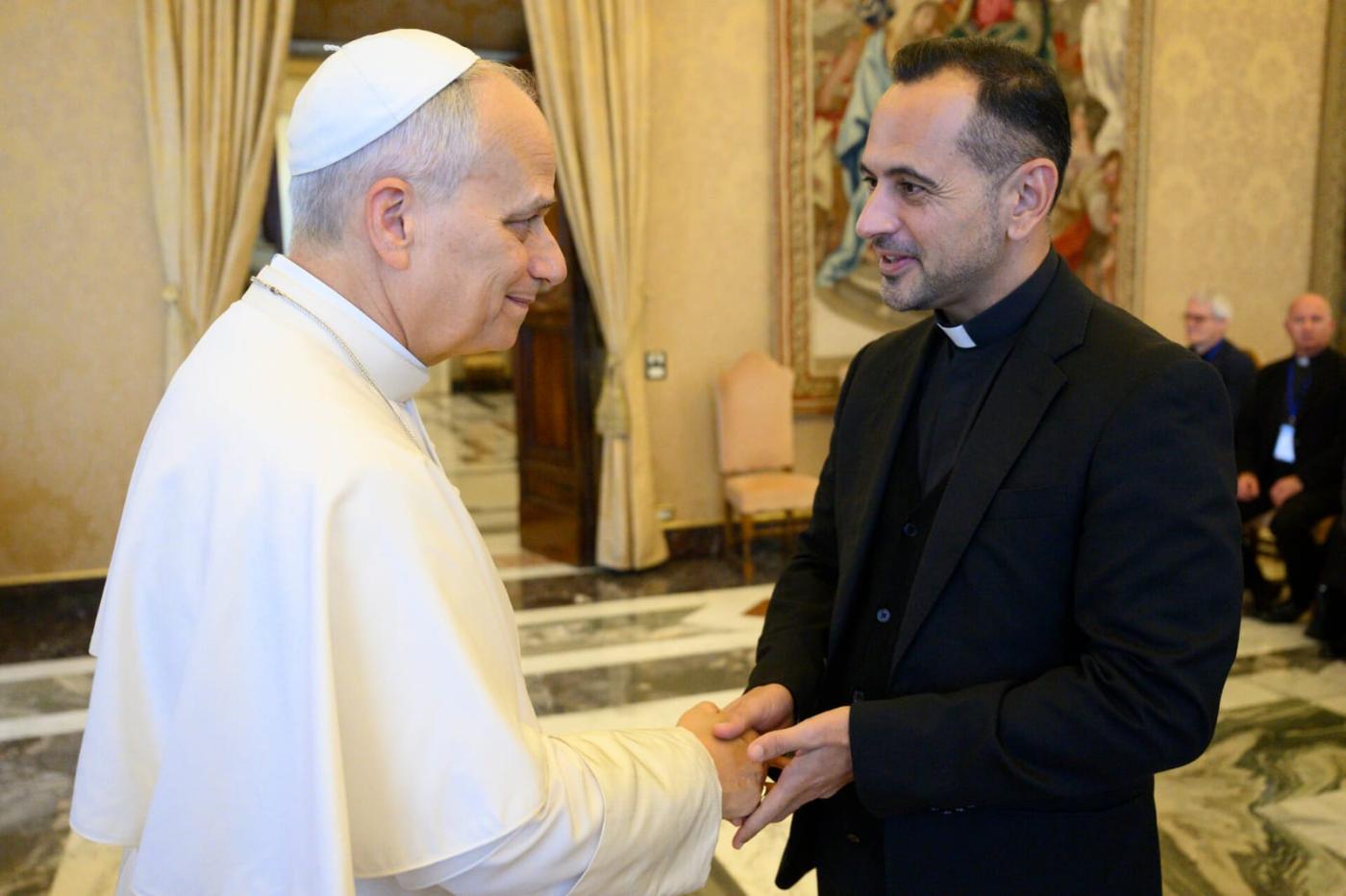 El sacerdote Rafael Vázquez, miembro del comité organizador para la visita de León XIV a España