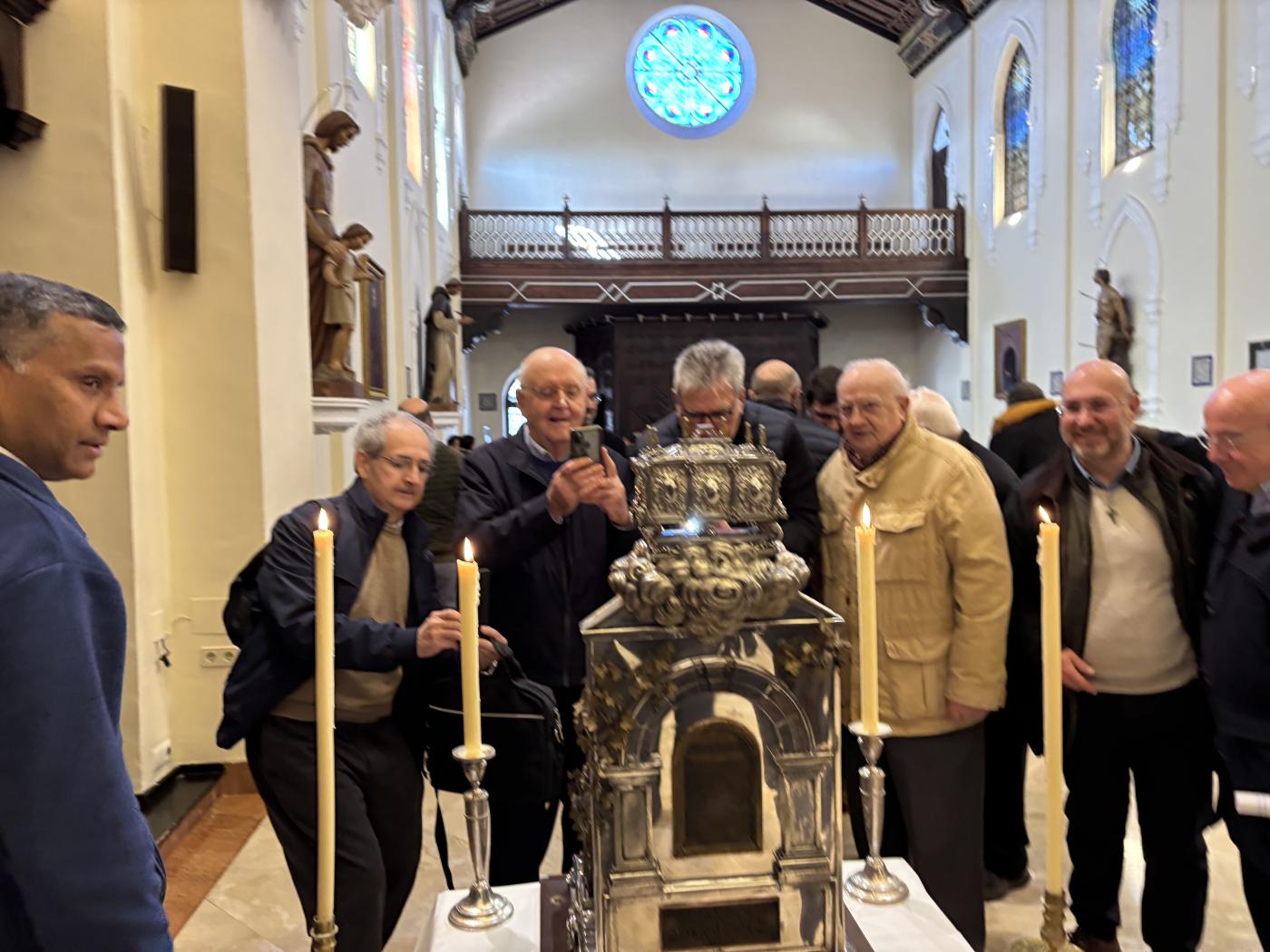 Las reliquias de San Juan de Ávila llegan al Seminario de Málaga