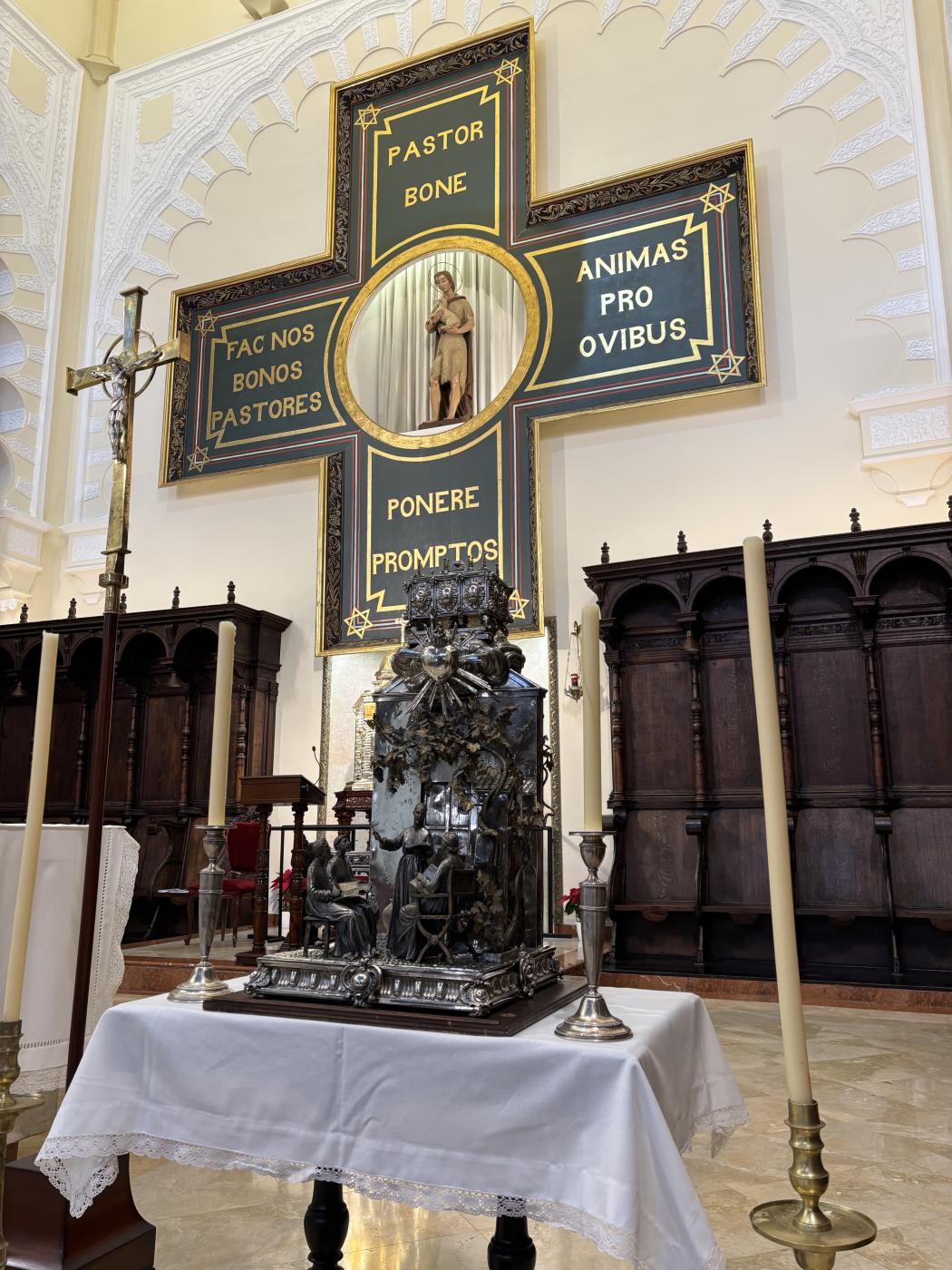 Las reliquias de San Juan de Ávila llegan al Seminario de Málaga