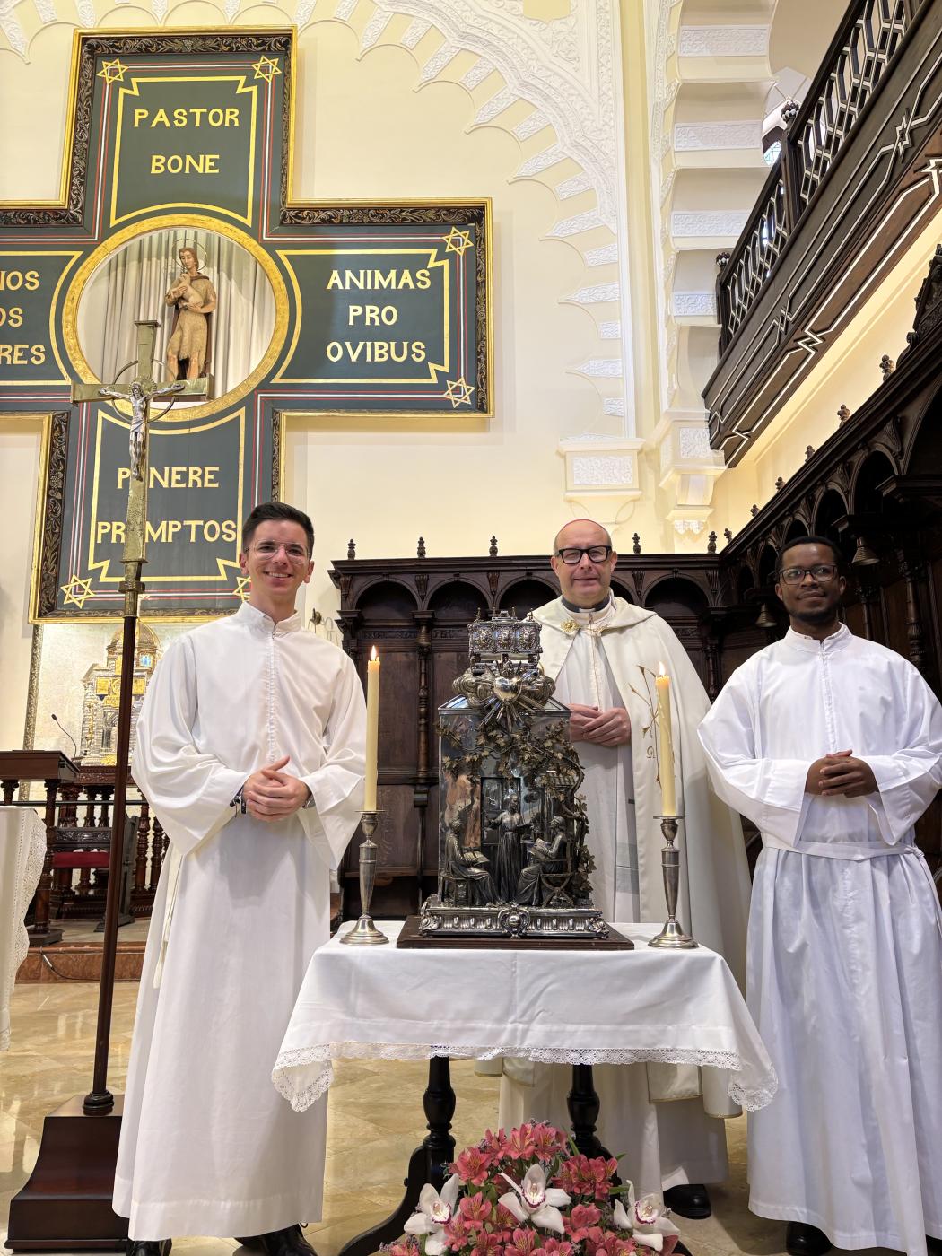 Las reliquias de San Juan de Ávila llegan al Seminario de Málaga